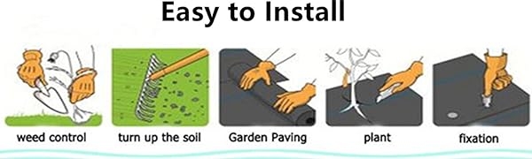 weed control easy to install
