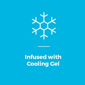 Infused with Cooling Gel