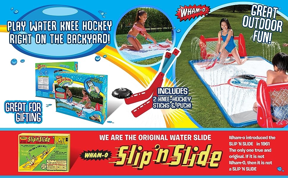 Wham-O Slip 'N Slide Water Knee Hockey 