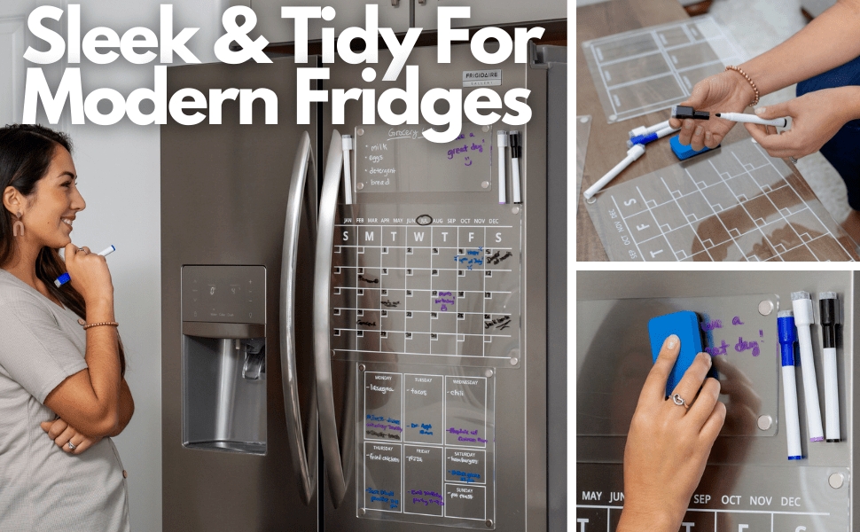 Planning boards that are sleek and Tidy for modern fridges