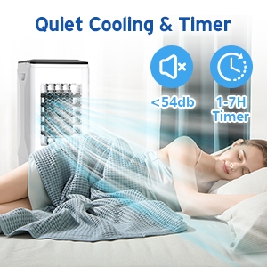 7 hour timer portable air conditioners