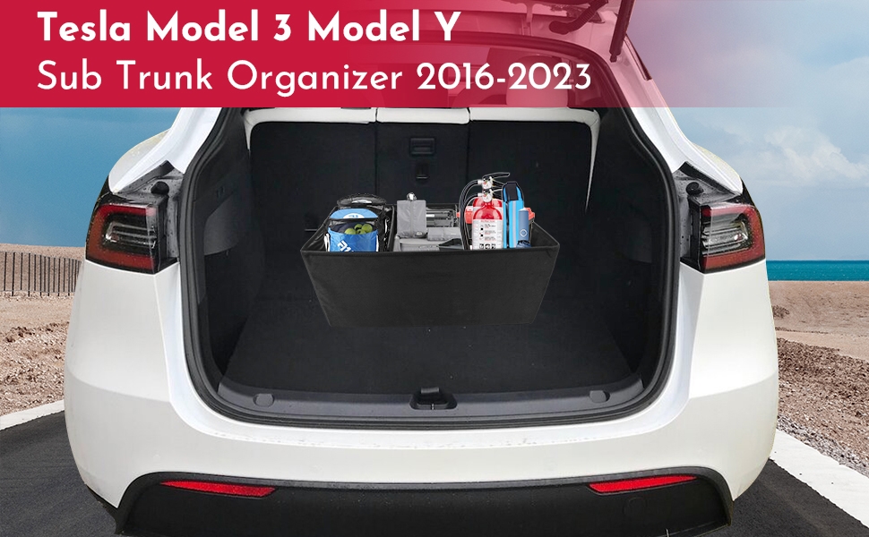 Tesla Model 3 Trunk Organizer 2023